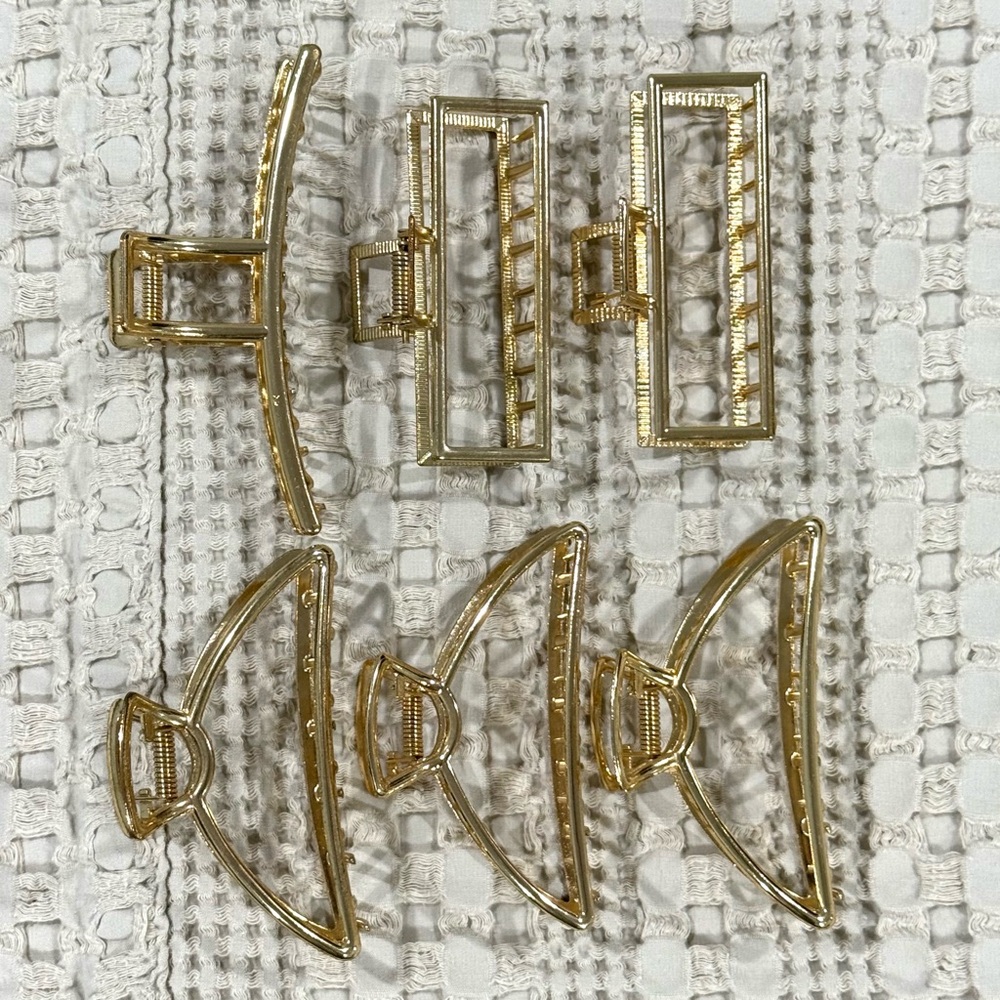 Metal claw clips